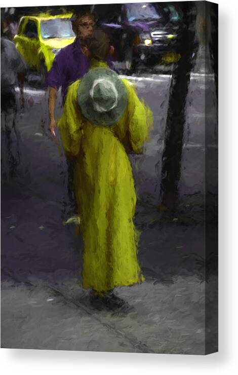 Man Canvas Print featuring the photograph Monk by Ricardo Dominguez