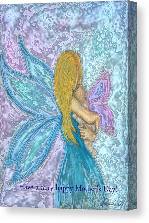 Fairy Canvas Print featuring the photograph Mother's Day Fairy by Diana Haronis