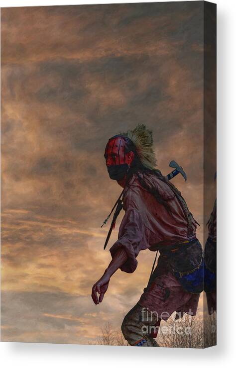 Out Of The Darkness Canvas Print featuring the digital art Out of the Darkness by Randy Steele