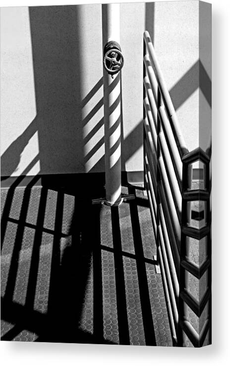 Shadows Canvas Print featuring the photograph Pipe Dreams by Christopher McKenzie