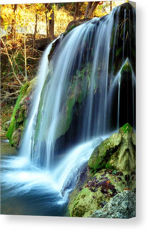 Oklahoma Canvas Print featuring the photograph Price Falls 4 of 5 by Jason Politte