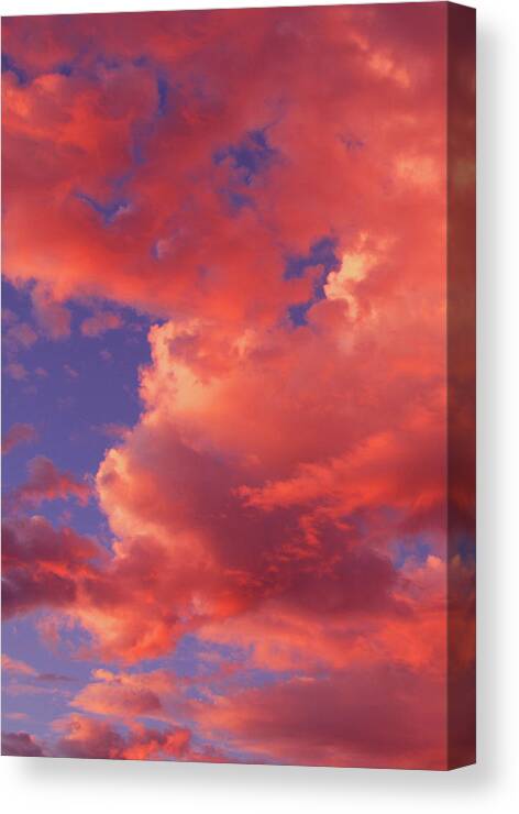 Heaven Canvas Print featuring the photograph Sherbert Sunset by James Knight