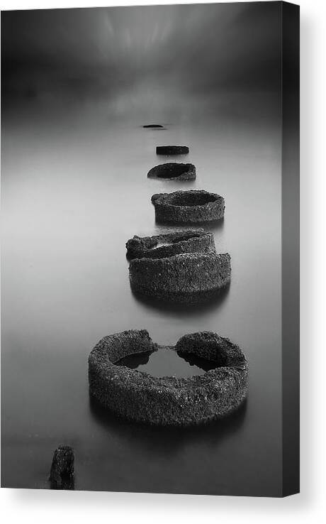 Ring Canvas Print featuring the photograph Silent Rings by Ismail Raja Sulbar