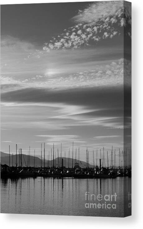  Canvas Print featuring the photograph Thieves Bay by Sharron Cuthbertson