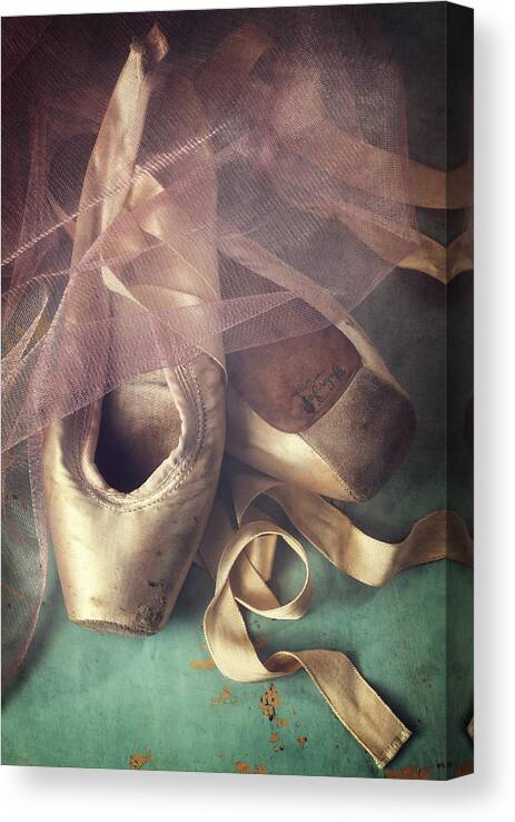 Ballet Canvas Print featuring the photograph Tiptoes by Amy Weiss