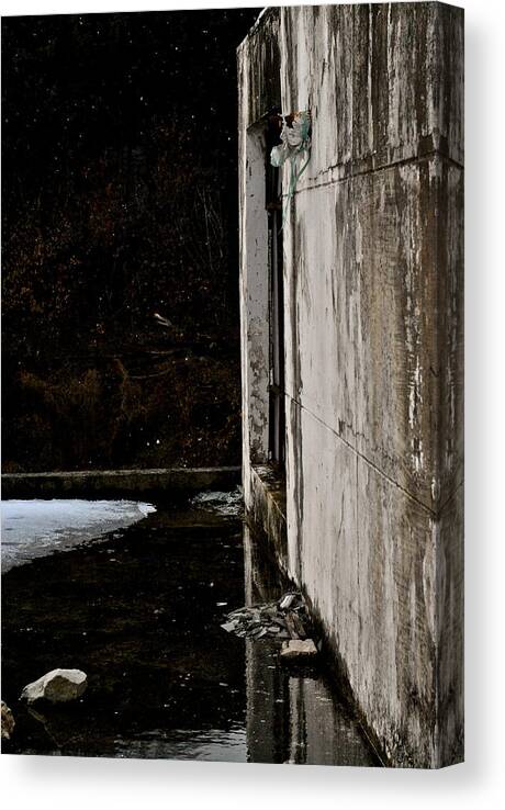 Stairs Canvas Print featuring the photograph Urban Decay 4 by Rick Saint