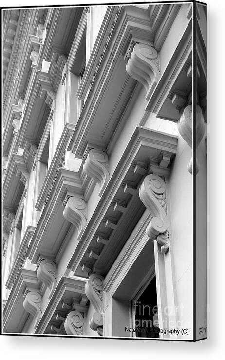 Building Canvas Print featuring the photograph Windows by Natasha Kishinevsky