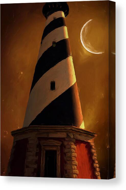 Cape Hatteras Canvas Print featuring the photograph Cape Hatteras by Lourry Legarde