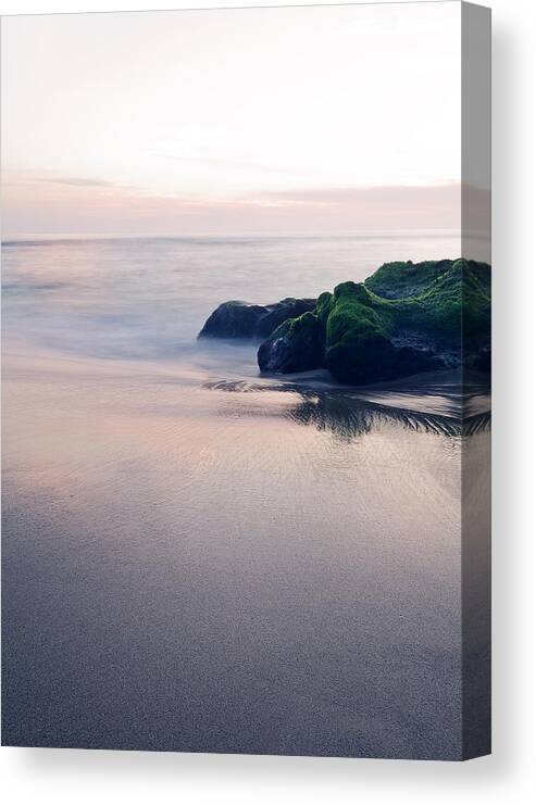 Ocean Canvas Print featuring the photograph Just the Beginning by Clayton Taylor
