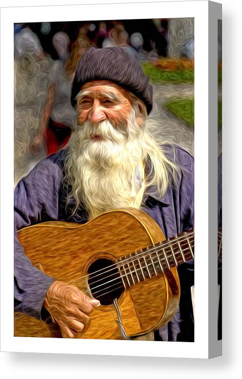 South America Canvas Print featuring the photograph Old Man by Larry Mulvehill