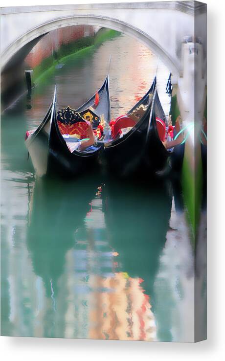 Europe Canvas Print featuring the photograph Ready for Romance by Vicki Hone Smith