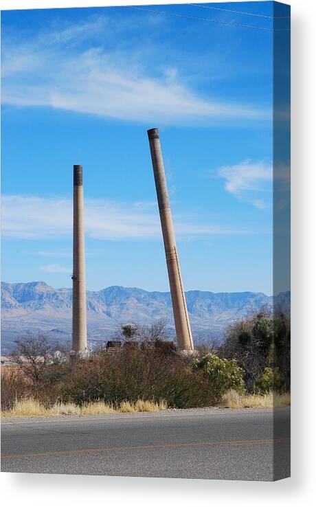 San Manuel Canvas Print featuring the photograph San Manuel 7 by T C Brown