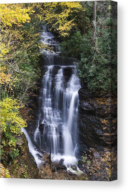 Water Canvas Print featuring the photograph Soco Falls by Rick Hartigan