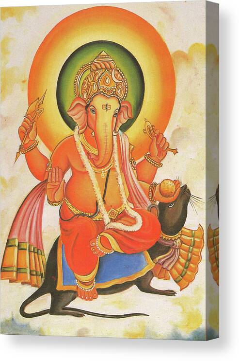 God Ganesha Ganpati Vinayak Miniature Painting Of India Online Art Gallary Canvas Print Canvas Art By Jagannath How to paint on canvas. god ganesha ganpati vinayak miniature painting of india online art gallary canvas print