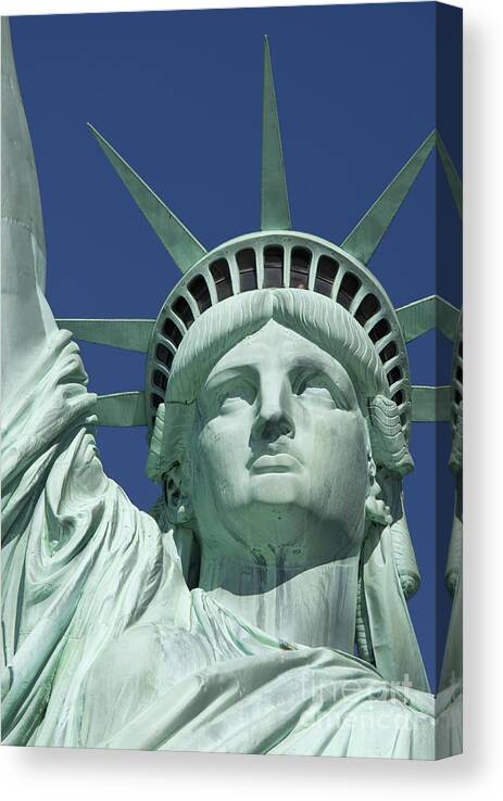 New York Canvas Print featuring the photograph Liberty by Brian Jannsen