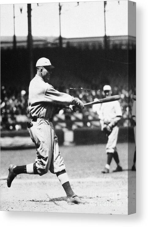 20th Century Canvas Print featuring the photograph Rogers Hornsby (1896-1963) #1 by Granger