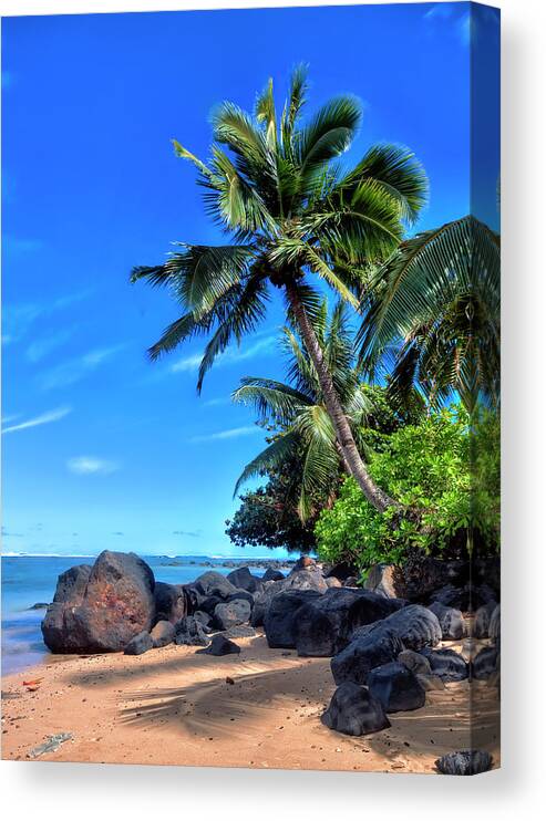 Granger Photography Canvas Print featuring the photograph Anini Beach by Brad Granger