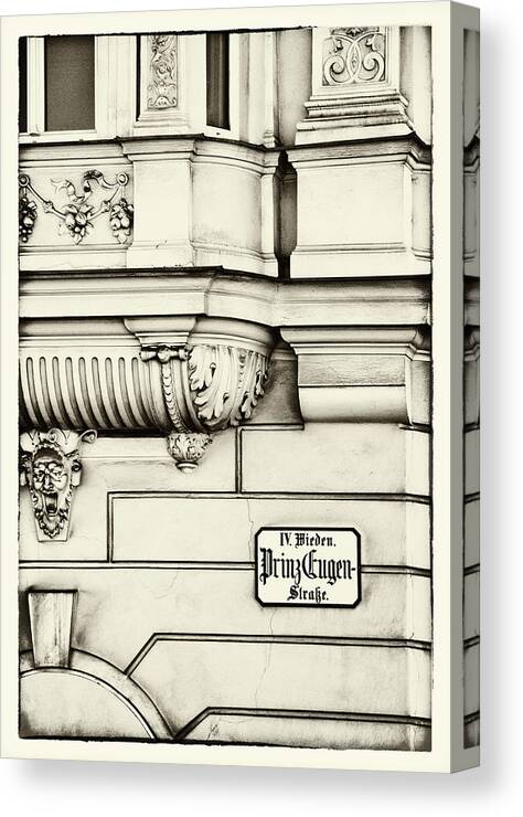 Austria Canvas Print featuring the photograph As Time Goes By by Iryna Goodall