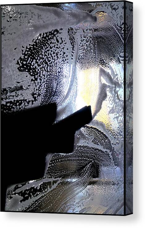 Smart Phone Photography Canvas Print featuring the photograph At the car wash 5 by Marlene Burns