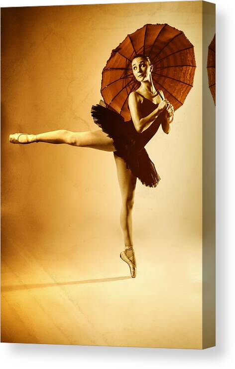 Dance Canvas Print featuring the photograph Audrey Would 4 by Monte Arnold