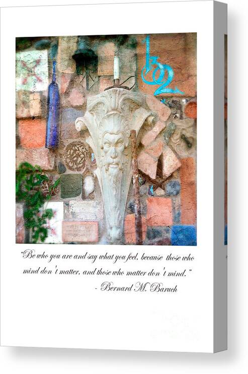 Mosaic Canvas Print featuring the photograph 120 Fxq by Charlene Mitchell