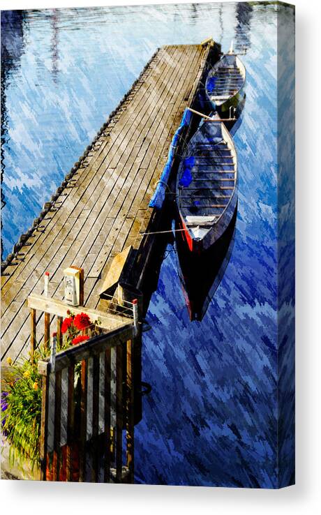 Boats Canvas Print featuring the photograph Boats at Rest by Bill Howard