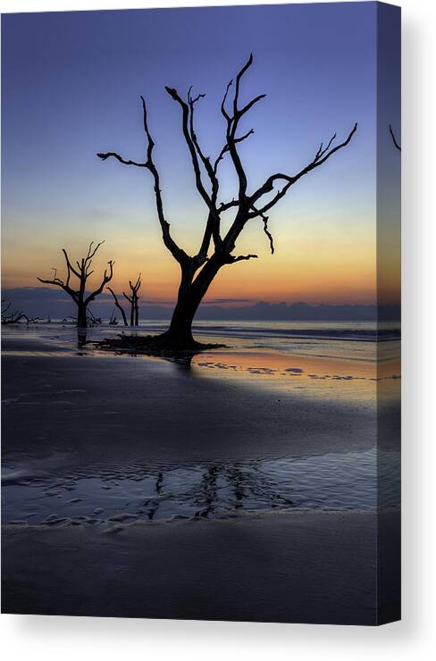 Award-winning Photograph Canvas Print featuring the photograph Dawn on Bull Island by Harry B Brown
