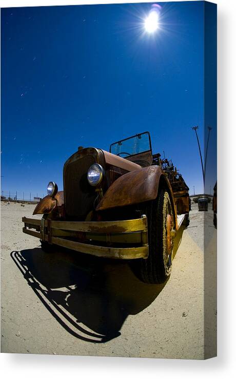 Cars Canvas Print featuring the photograph Fired Up 1 by Wayne Stadler