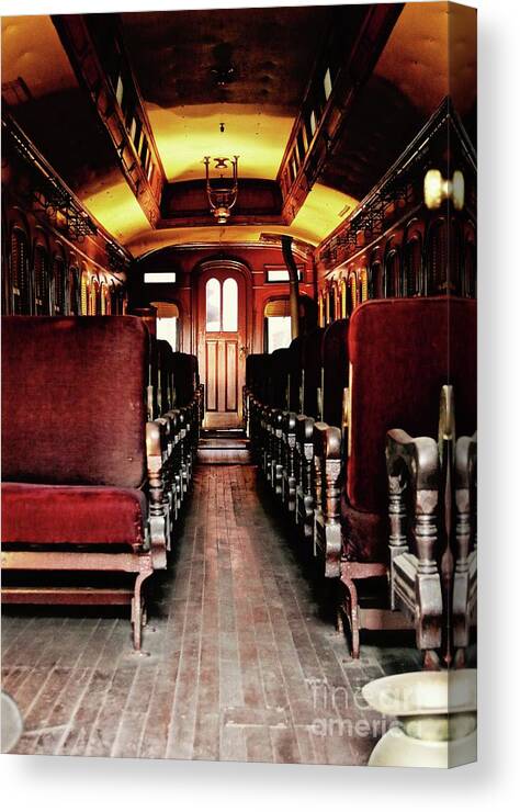 Antique Canvas Print featuring the photograph Front Row Seating by Phil Cappiali Jr