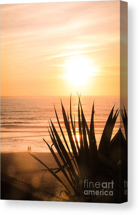 Color Photography Canvas Print featuring the photograph Golden Hour by Toni Somes