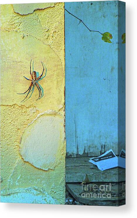  Canvas Print featuring the photograph Herzog Street Porch by Joe Pratt