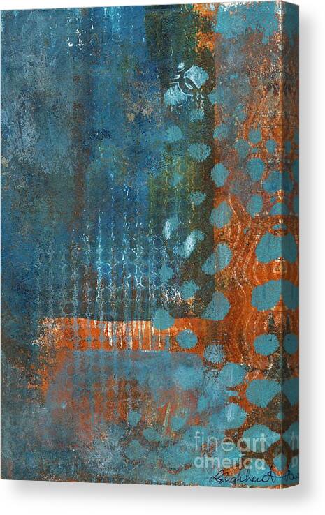 Abstract Canvas Print featuring the painting I See Spots 1 by Laurel Englehardt