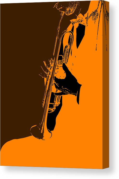 Jazz Canvas Print featuring the photograph Jazz by Naxart Studio