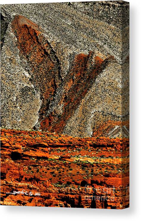 Utah Canvas Print featuring the photograph Mexican Mesa 2 by Jonathan Fine