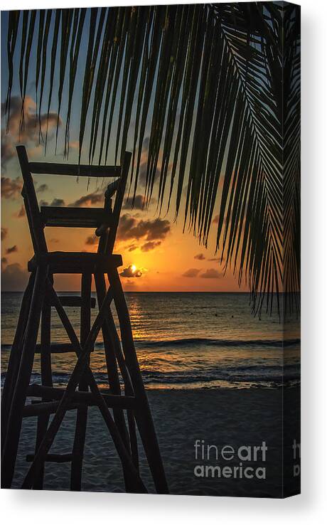 Adventure Canvas Print featuring the photograph Mexican Sunset by Charles Dobbs