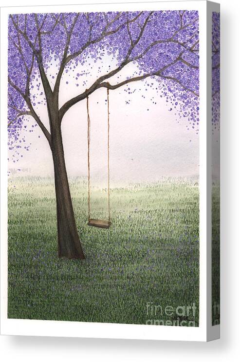 Morning Canvas Print featuring the painting Morning by Hilda Wagner