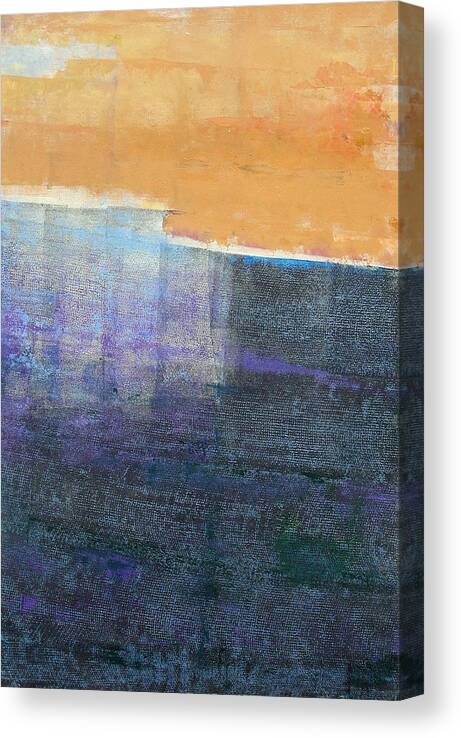 Abstract Canvas Print featuring the painting Ocean Series XVI by Michael Turner