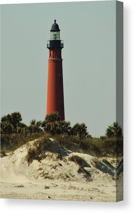 Florida Canvas Print featuring the photograph Ponce Inlet Lighthouse by Christopher James