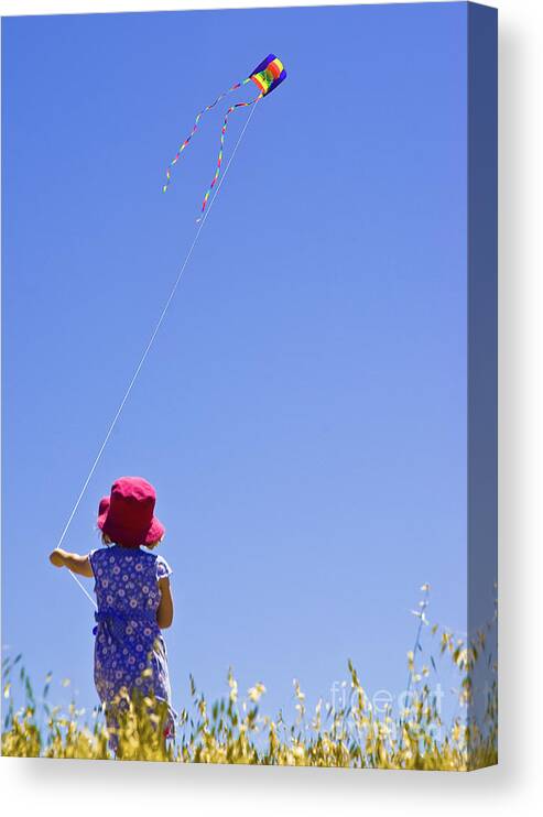 Carefree Canvas Print featuring the photograph Summer Days by Dean Birinyi