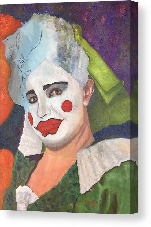 Musk Canvas Print featuring the painting Un giorno qualunque by Giosi Costan
