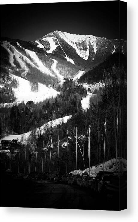 Mountains Canvas Print featuring the photograph Whiteface Mountain by John Schneider