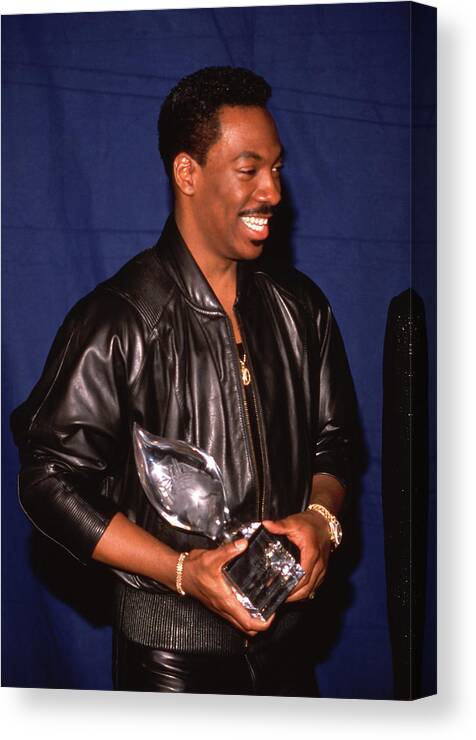 1980-1989 Canvas Print featuring the photograph Eddie Murphy #1 by Mediapunch
