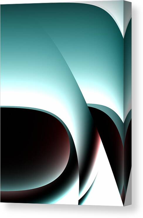 Curve Canvas Print featuring the photograph Graphical #4 by Imagenavi