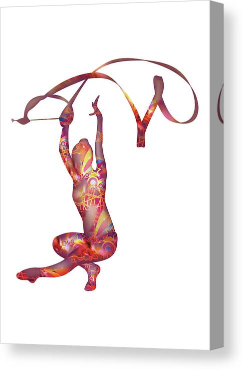 People Canvas Print featuring the digital art Sculpture,moulding Art #4 by Best View Stock