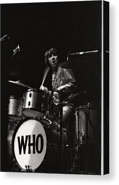 The Who Canvas Print featuring the photograph The Who #6 by Jill Gibson