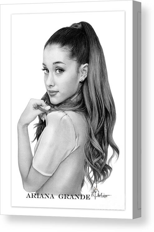 con autografo formato A4 2 pezzi Stampa fotografica di Ariana Grande 30,5 x 20,3 cm 12 x 8” CX ICONS alta qualità 