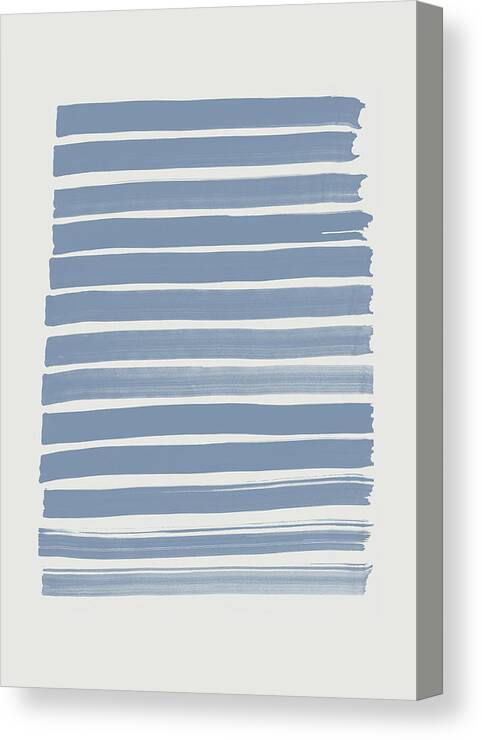 Brush Canvas Print featuring the photograph Blue Strokes by 1x Studio