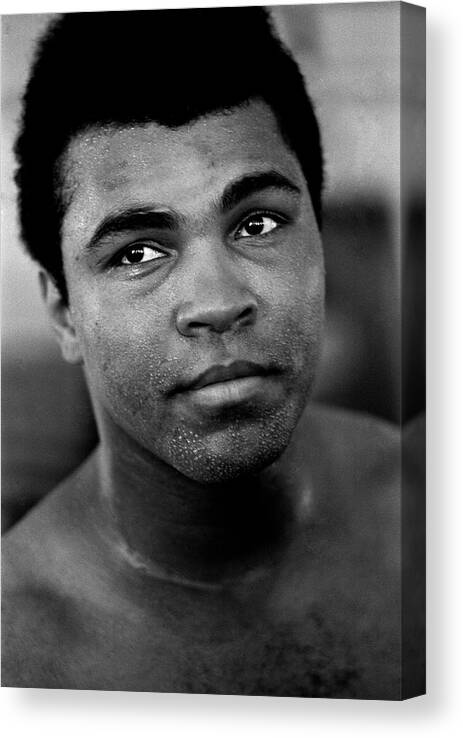 Usa Canvas Print featuring the photograph Boxer Muhammad Ali. by John Shearer