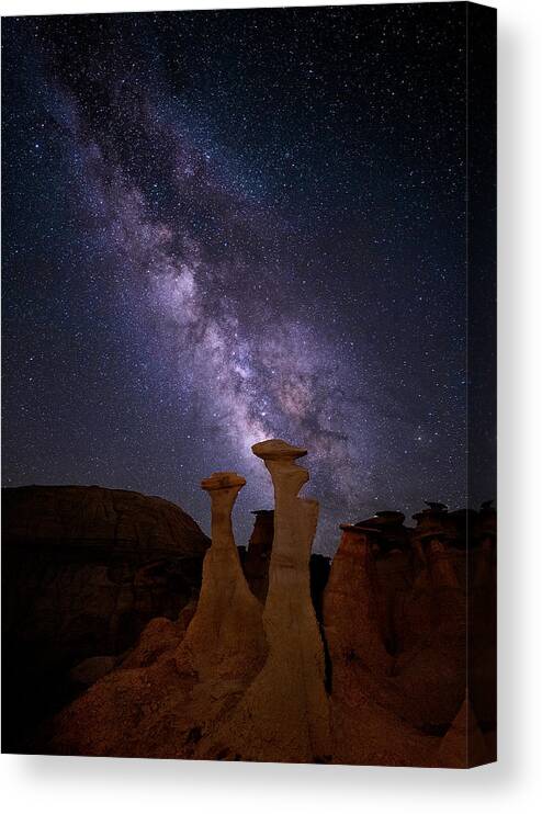 Sky Canvas Print featuring the photograph Dream In The Sky by Yan Johnson