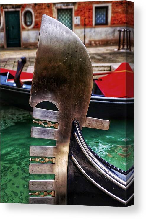  Canvas Print featuring the photograph Gondola Fin II by Al Harden